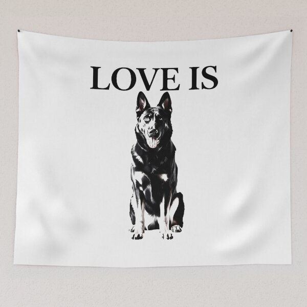 Item preview, Love Is German Shepherd Dog Loyalty designed and sold by SoyLamderma.