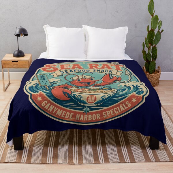 Item preview, Ganymede Sea Rat Seafood Shack Emblem designed and sold by agearb.