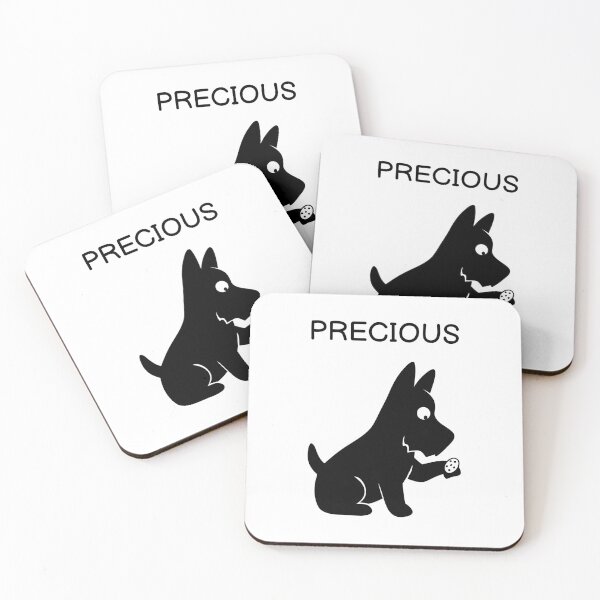 Item preview, Precious Funny Black Dog Sticker designed and sold by FUEGO & NOX.