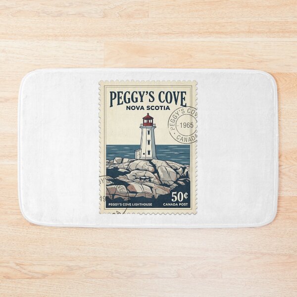 Item preview, Vintage Peggy's Cove Lighthouse Canada Travel Stamp designed and sold by k3rstman1.