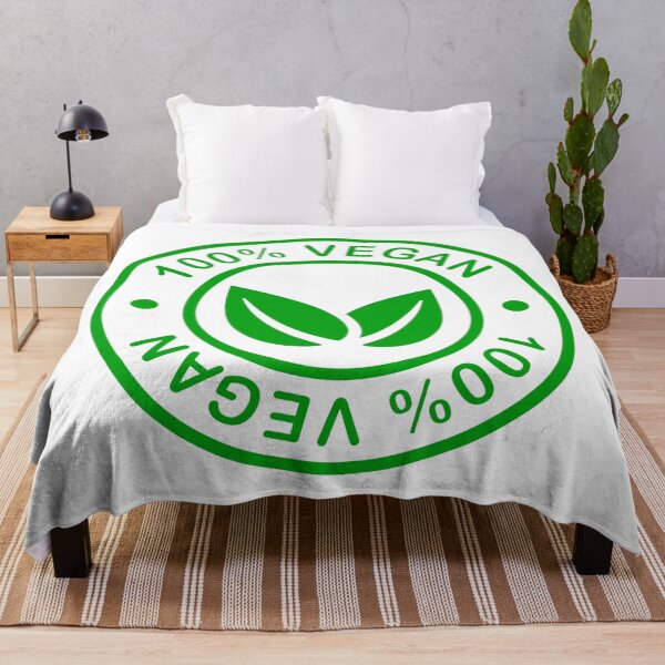 Item preview, 100 Percent Vegan Green Badge Sticker designed and sold by VectorForge Studio.