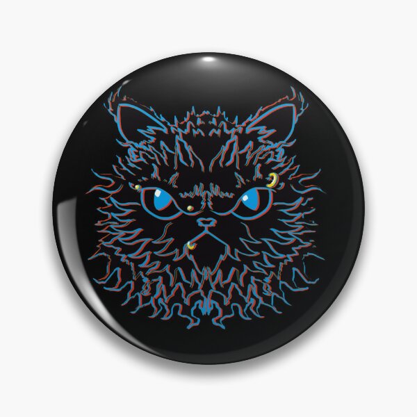 Item preview, 3D Grunge Cat designed and sold by FourLeggedArt.