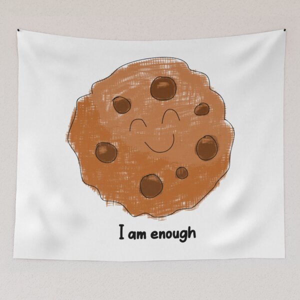 Item preview, I Am Enough Chocolate Chip Cookie  designed and sold by hamballester.