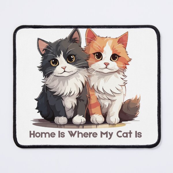 Item preview, Home Is Where My Cat Is designed and sold by lailakhalaf.