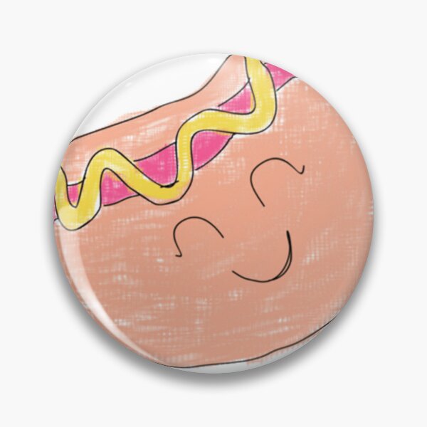 Item preview, I Will Have a Peaceful Day Hotdog  designed and sold by hamballester.