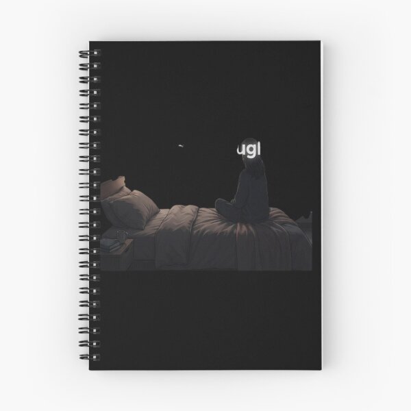 Item preview, Midnight Thoughts – Aesthetic Introvert Bedroom designed and sold by tulinorampyc.