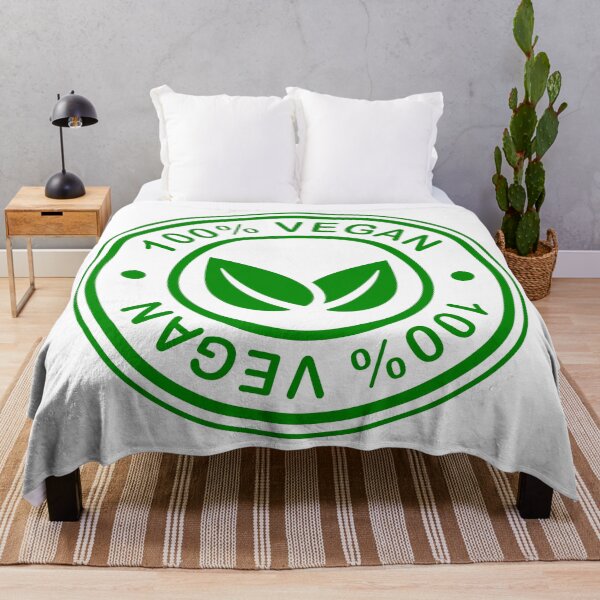 Item preview, 100 Percent Vegan Green Badge Sticker designed and sold by VectorForge Studio.