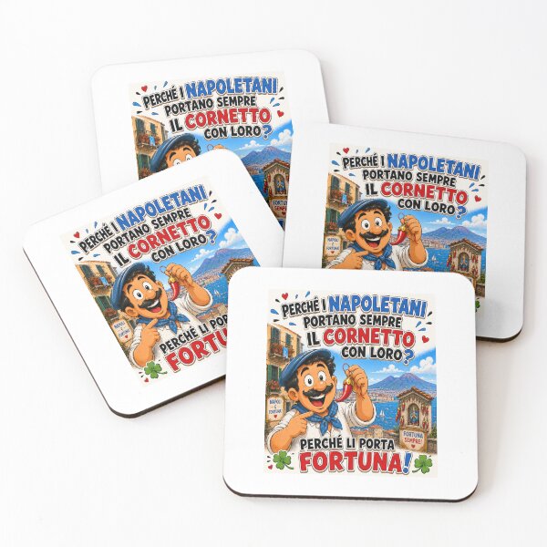 Item preview, Funny Lucky Cornicello – Italian Good Luck Cartoon Joke designed and sold by RipantinaFantasy .