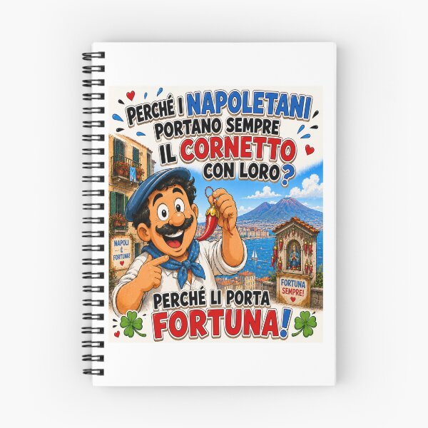 Item preview, Funny Lucky Cornicello – Italian Good Luck Cartoon Joke designed and sold by RipantinaFantasy .
