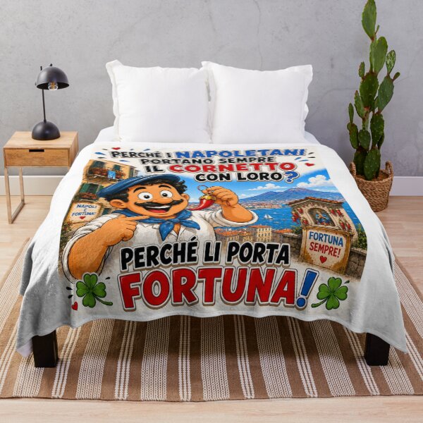 Item preview, Funny Lucky Cornicello – Italian Good Luck Cartoon Joke designed and sold by RipantinaFantasy .