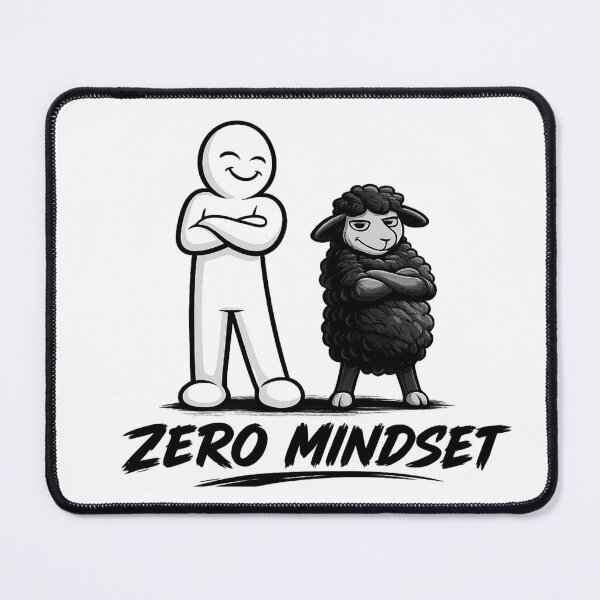 Item preview, ZERO MINDSET #003 – Black Sheep designed and sold by RestartFromZero.