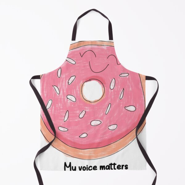 Item preview, My Voice Matters Pink Donut designed and sold by hamballester.