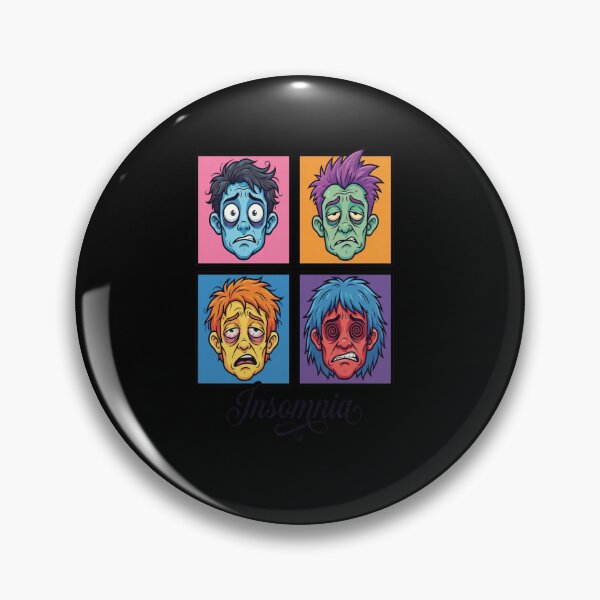 Item preview, Faithless Insomnia - Warhol Style Print With Text designed and sold by tulinorampyc.