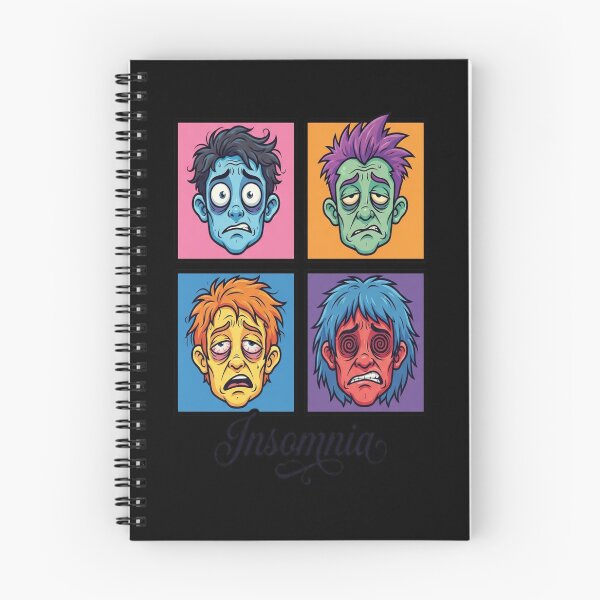 Item preview, Faithless Insomnia - Warhol Style Print With Text designed and sold by tulinorampyc.