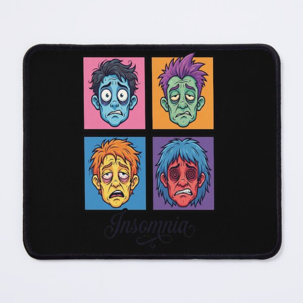 Item preview, Faithless Insomnia - Warhol Style Print With Text designed and sold by tulinorampyc.