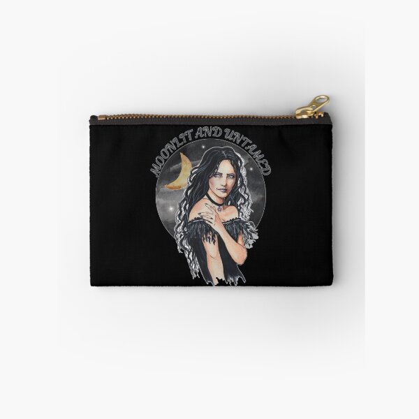 Item preview, Gothic Witch Portrait Celestial Moon Art designed and sold by esmavart.