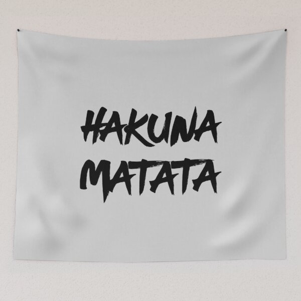 Item preview, Hakuna Matata Quote designed and sold by MIAMwits.