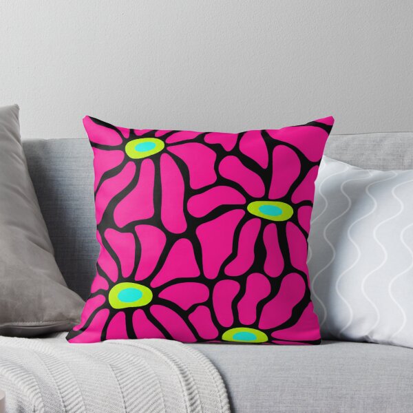Item preview, Matisse Inspired Hot Fuchsia Floral Cutout Maximalism designed and sold by JackCurtis1991.