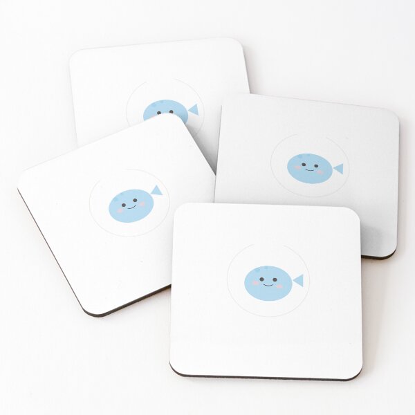 Item preview, Cute Kawaii Blue Fish Sticker designed and sold by AndyStickerShop.