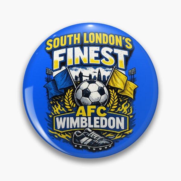 Item preview, AFC Wimbledon – South London's Finest | Dons Football Fan T-Shirt Design designed and sold by GarnerSupplyCo.