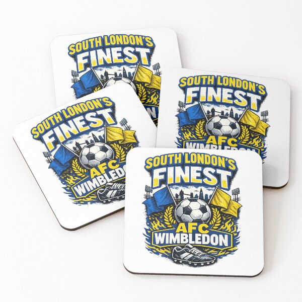 Item preview, AFC Wimbledon – South London's Finest | Dons Football Fan T-Shirt Design designed and sold by GarnerSupplyCo.