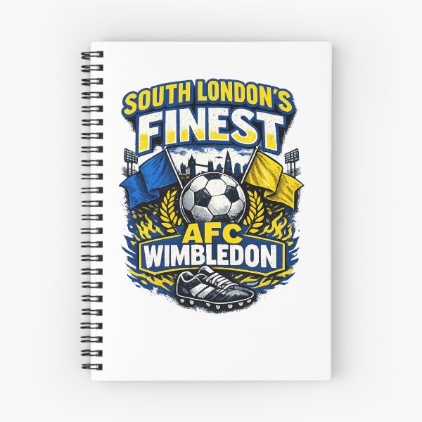 Item preview, AFC Wimbledon – South London's Finest | Dons Football Fan T-Shirt Design designed and sold by GarnerSupplyCo.