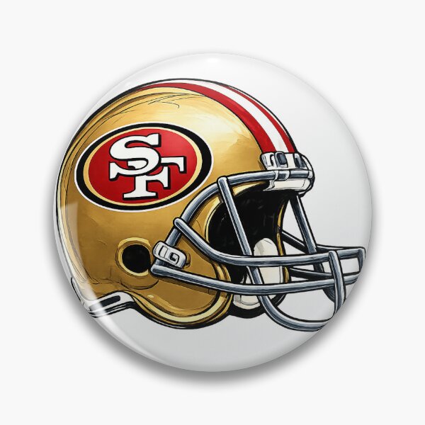 Aperçu de l'œuvre Dessin du logo des 49ers de San Francisco (NFL) créée et vendue par Luke Foran Sports Art.