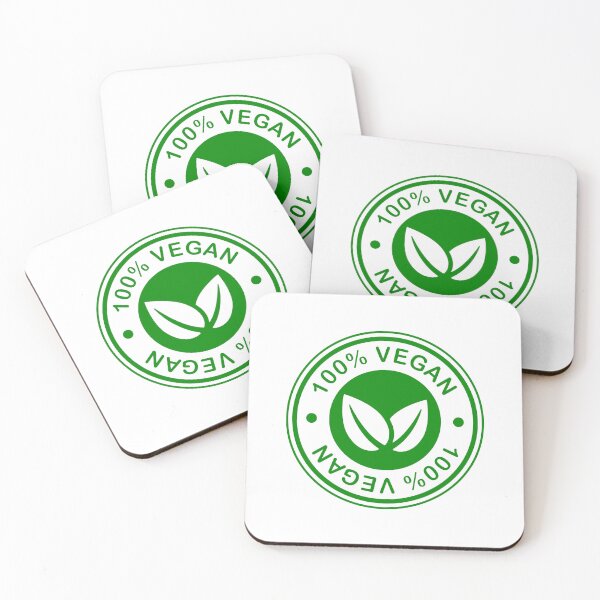 Item preview, Percent Vegan Green Badge Sticker designed and sold by VectorForge Studio.