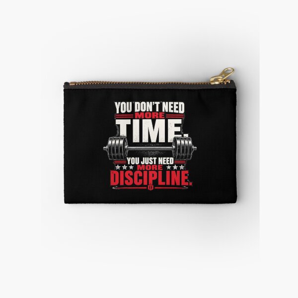 Item preview, You Dont Need More Time You Need Discipline Barbell Workout T-Shirt designed and sold by PACS0011.