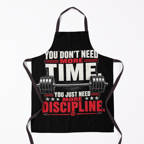 Item preview, You Dont Need More Time You Need Discipline Barbell Workout T-Shirt designed and sold by PACS0011.