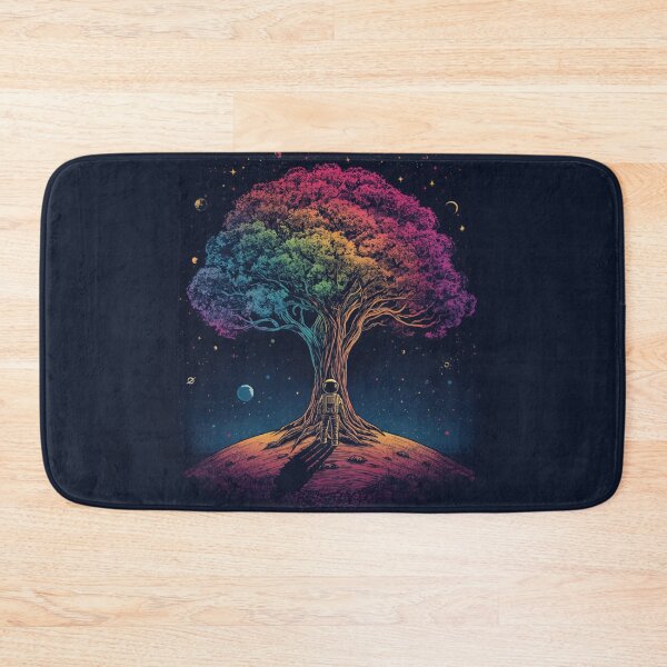 Item preview, Astronaut Finds the Tree of Life designed and sold by EschatonGarden.