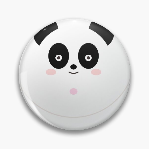 Item preview, Cute Kawaii Panda Face Sticker designed and sold by AndyStickerShop.
