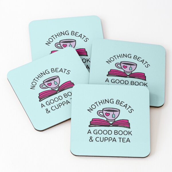 Item preview, Good Book & Tea | Tea Book Lovers designed and sold by OhSoBrewtiful.