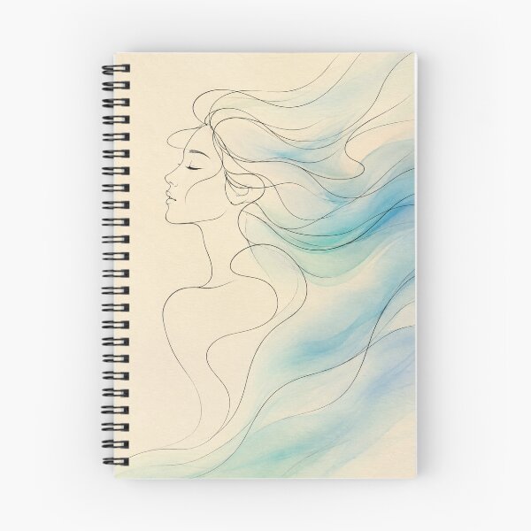 Item preview, Flow – Museum Collection Gradient Line Art No.3 designed and sold by SEIMEI2025.