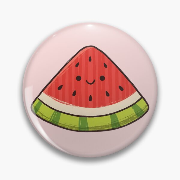 Item preview, Minimalist Retro Watermelon Slice – Cute Summer Fruit Illustration designed and sold by MarJul.