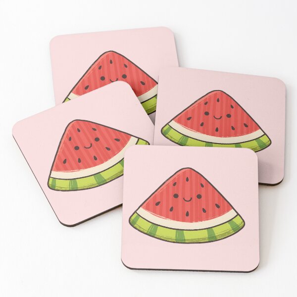 Item preview, Minimalist Retro Watermelon Slice – Cute Summer Fruit Illustration designed and sold by MarJul.