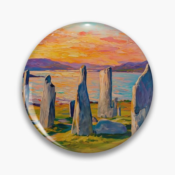Artikelvorschau, Outlander Highland Standing Stones Artwork entworfen und verkauft von davidelder.