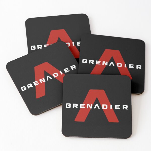 Item preview, White Ineos Grenadiers Team Logo Red Classic Sports Poster designed and sold by ElBler.