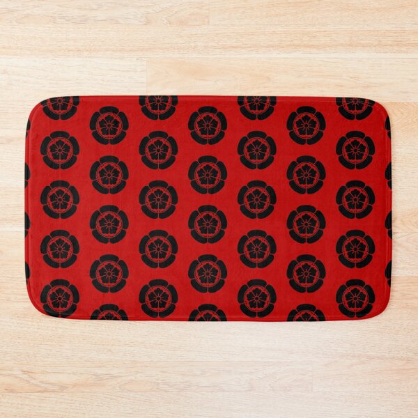Item preview, Samurai Oda Mokko Nobunaga Oda Family Crest Black Red Tile / Japanese Crest  designed and sold by 戦国まーけっと SENGOKU MARKET.