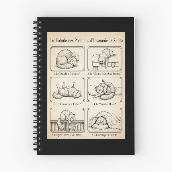 Item preview, Shiito's Fabulous Insomnia Positions designed and sold by tulinorampyc.