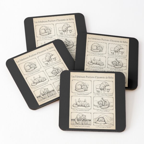 Item preview, Shiito's Fabulous Insomnia Positions designed and sold by tulinorampyc.