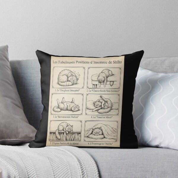 Item preview, Shiito's Fabulous Insomnia Positions designed and sold by tulinorampyc.