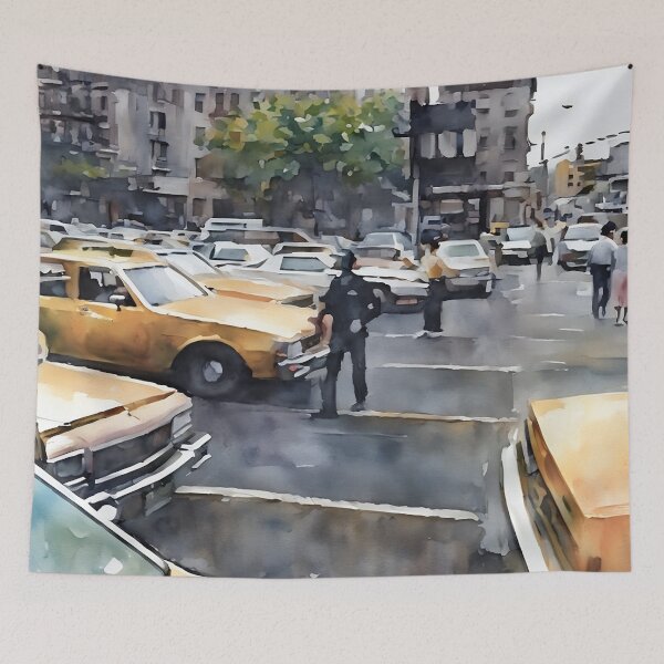 Item preview, Traffic Chaos designed and sold by RCWatercolours.