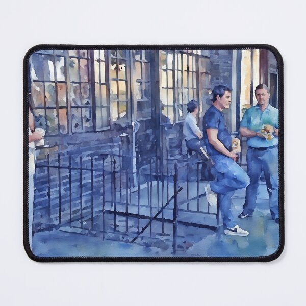 Item preview, The Boys on Break designed and sold by RCWatercolours.