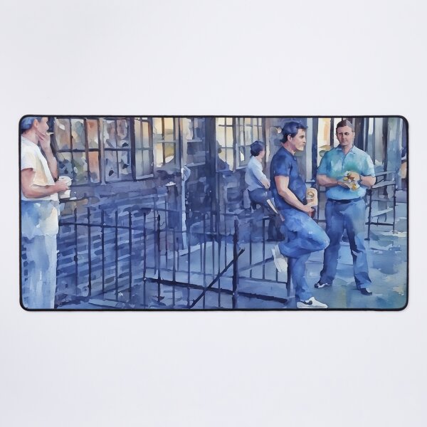 Item preview, The Boys on Break designed and sold by RCWatercolours.