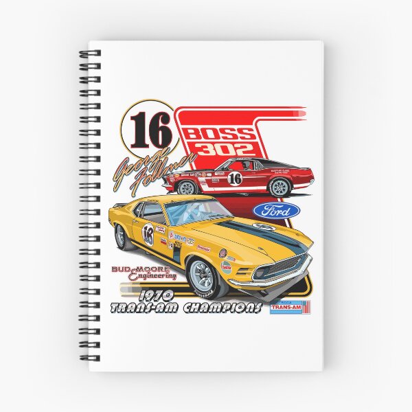 Item preview, Vintage Car Classic Boss 302 designed and sold by PrintCarClub.