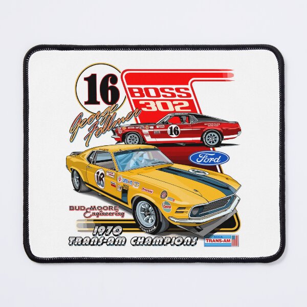 Item preview, Vintage Car Classic Boss 302 designed and sold by PrintCarClub.