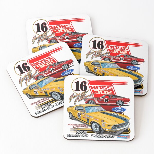 Item preview, Vintage Car Classic Boss 302 designed and sold by PrintCarClub.