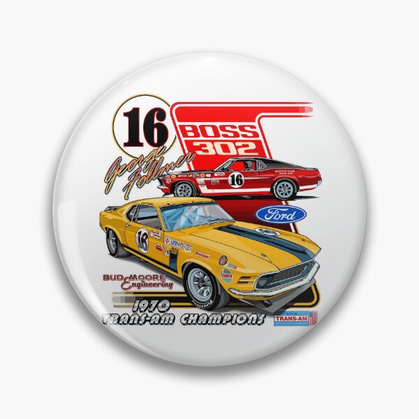 Item preview, Vintage Car Classic Boss 302 designed and sold by PrintCarClub.