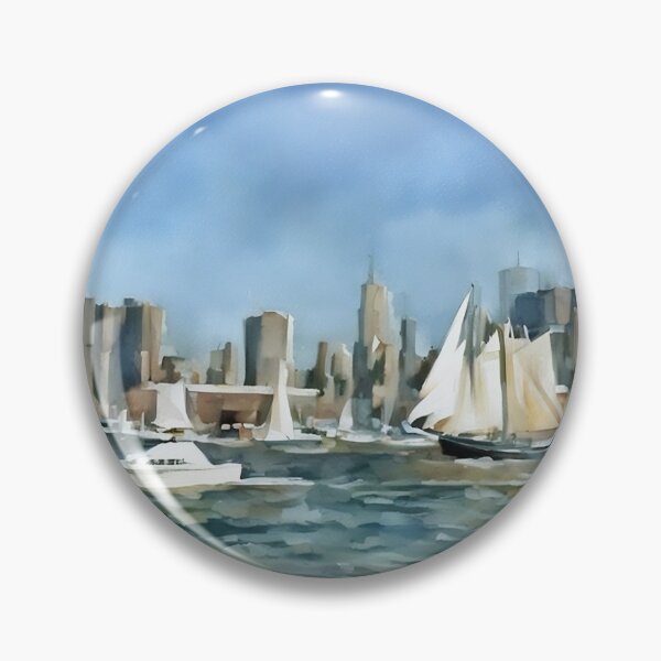 Item preview, Sails and Skyscrapers designed and sold by RCWatercolours.